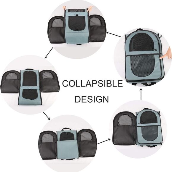 APOLLO WALKER Pet Carrier Backpack for Small Cats and Dogs - Picture 5 of 16